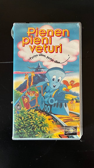 Pieni veturi VHS-kasetti lastenelokuva