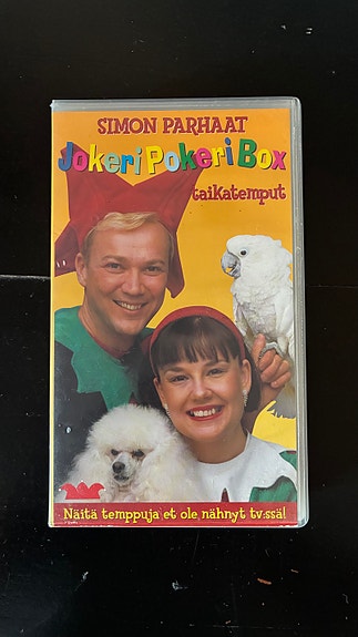 Jokeri Pokeri Box taikatemput VHS-kasetti