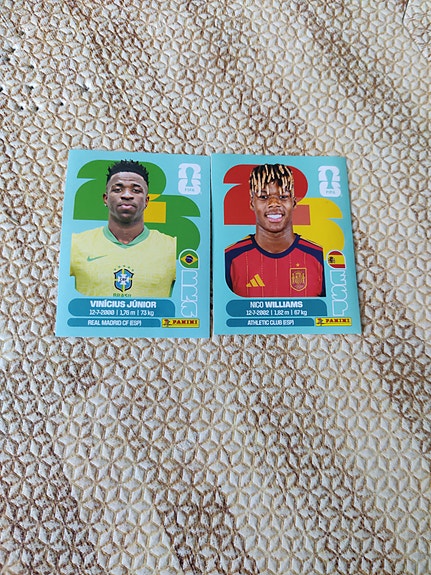 Nico Williams ja Vinicius Panini 2026