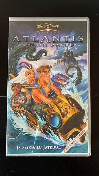Disney Atlantis – Kadonnut kaupunki VHS-elokuva