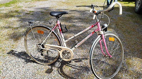 Polkupyörä, 7-vaihteinen Helkama Kaunotar 🚲💃