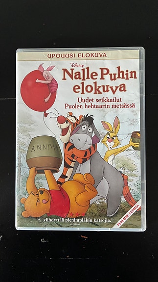 Disney Nalle Puhin elokuva DVD