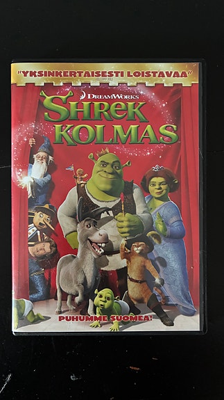 Shrek Kolmas DVD-elokuva