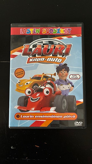 Lauri kilpa-auto DVD Laurin ensimmäinen päivä
