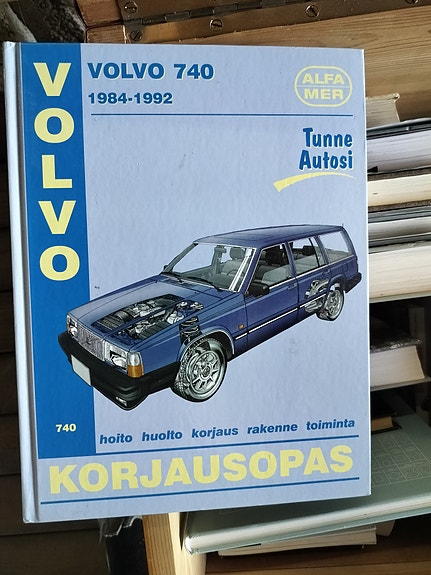 Volvo 740 korjausopas