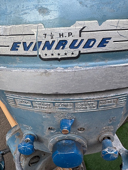 Evinrude Fleetwin 7,5 hp perämoottori