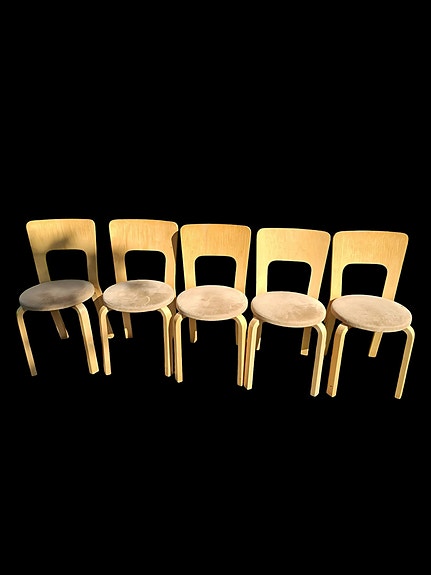 Artek 66 tuolit 5kpl.