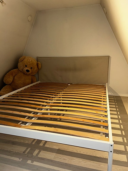 IKEA KLEPPSTAD sängynrunko 160x200 valkoinen