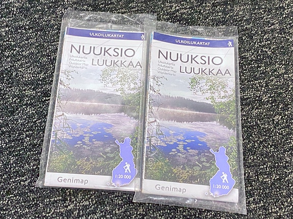 Nuuksio Luukkaa ulkoilukartta 1:20 000 (Käyttämätön / Muoveissa) 2/2