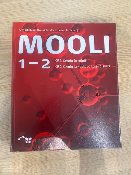 Mooli 1–2 kemian oppikirja Lops2021