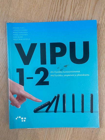 VIPU 1–2 fysiikan oppikirja Lops2021