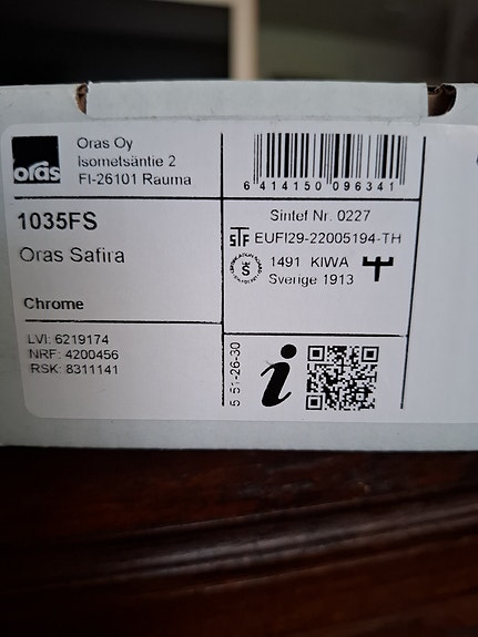 Oras Safira keittiöhana
