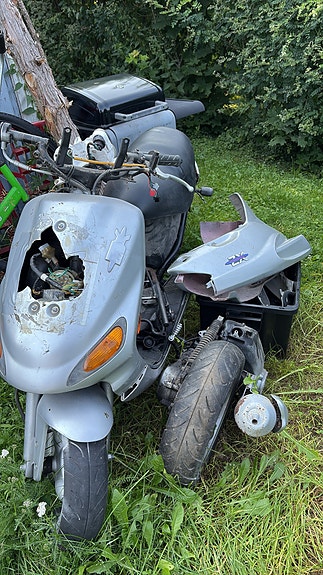 Kymco super fever zx50 osina myyntiin