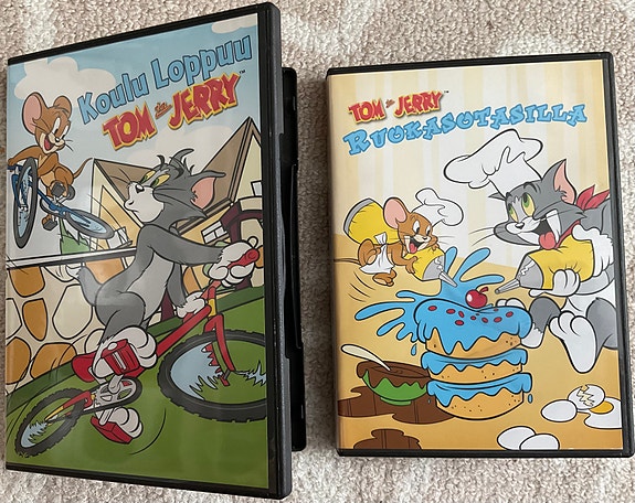 Tom ja Jerry elokuvat ( 2 x DVD paketti )