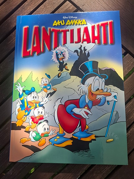 Aku Ankka kirja Lanttijahti