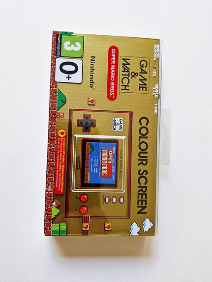 Avaamaton Nintendo Game & Watch Super Mario Bros. Bros pelikonsoli