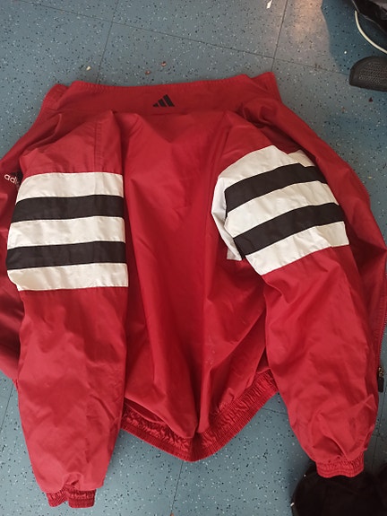 Adidas takki L punainen miesten
