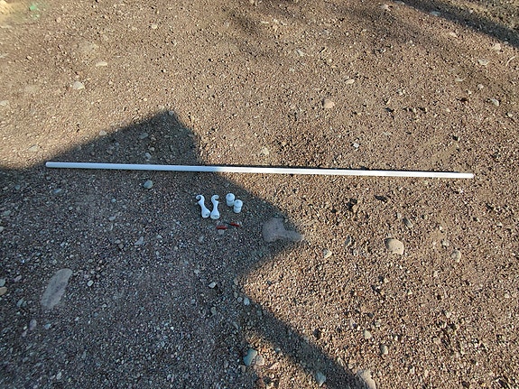 Puinen verhotanko 230 cm