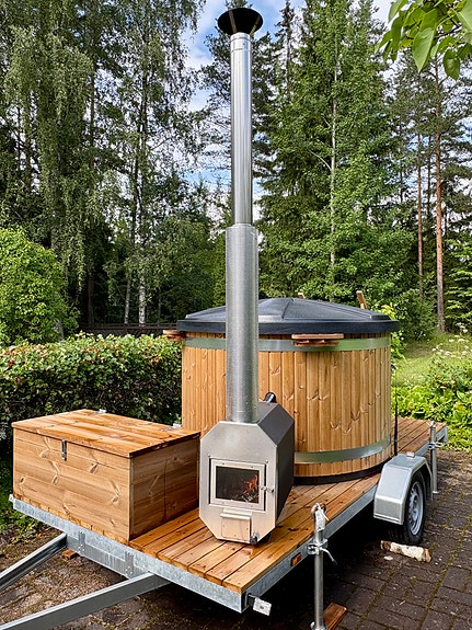 Vuokrattavana paljukärry