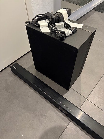 Samsung soundbar ja subwoofer