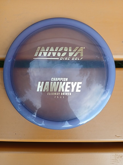 Innova Champion Hawkeye fairway driver.