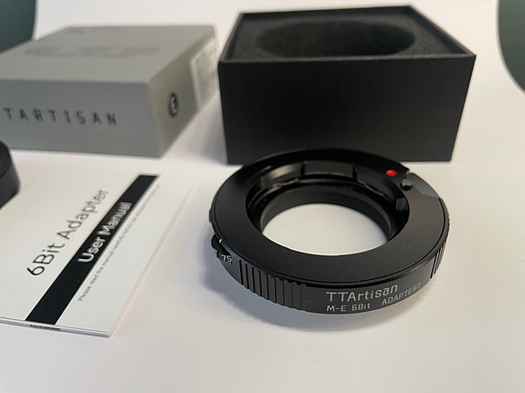 TTArtisan Leica M - Sony E 6bit 2 gen adapteri
