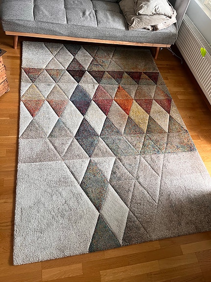 Sotka Jewel iso värikäs matto VARATTU