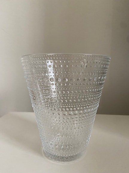 Iittala Kastehelmi maljakko kirkas