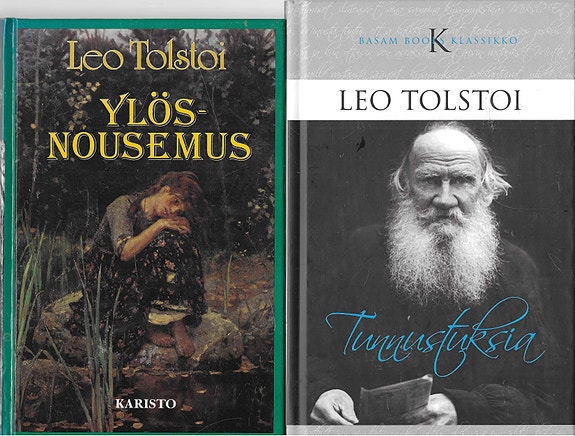 Leo Tolstoi: Tunnustuksia. Ylösnousemus.