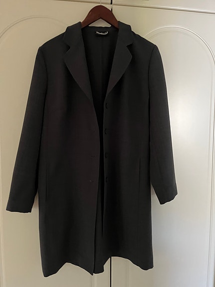 Harmaa bleiseri/takki C40