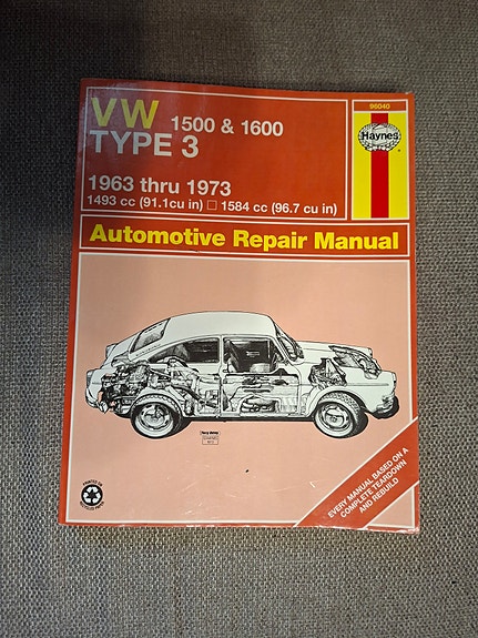 VW Type 3 korjausopas