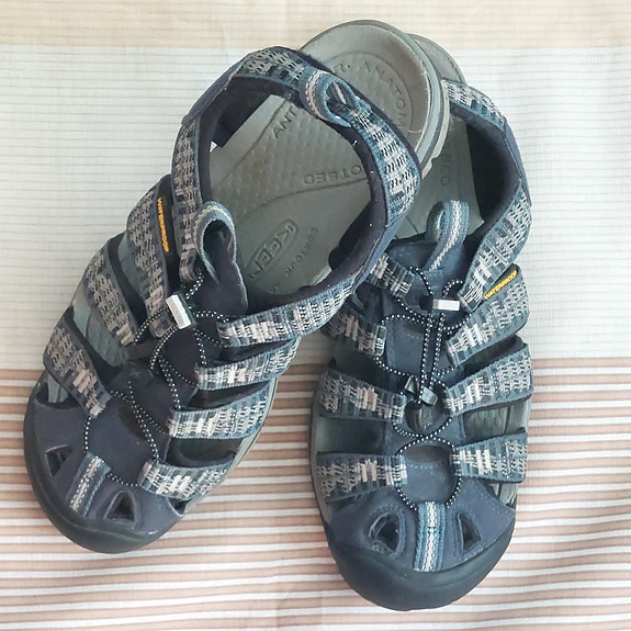 KEEN FOOTWEAR Sandaalit koko 40,5 musta-harmaa