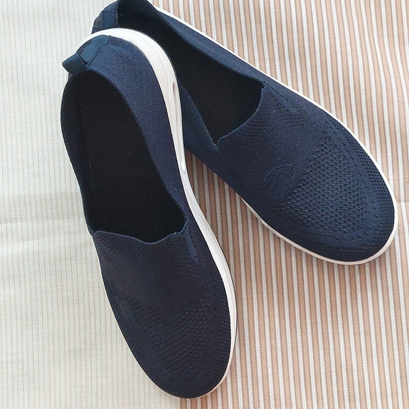 Siniset slip-on tennarit koko 42