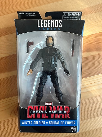 Marvel Legends Captain America Civil War Winter Soldier (Walmart Exclusive)