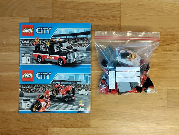 Lego City 60084 Racing Bike Transporter