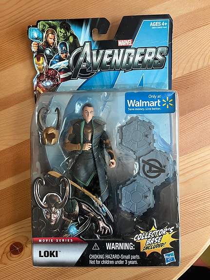 MARVEL Legends The Avengers Movie Loki Walmart Exclusive Figuuri