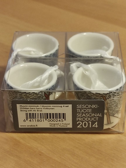 Muumi, Minimukit 2014 Arabia.  Uudet. Sesonkituote 2014