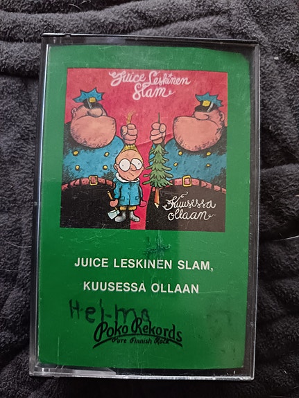Juice Leskinen Kuusessa ollaan c kasetti
