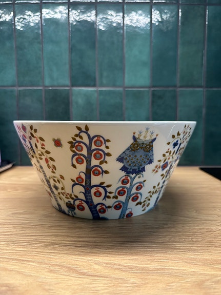Iittala Taika valkoinen iso kulho 2,8 l