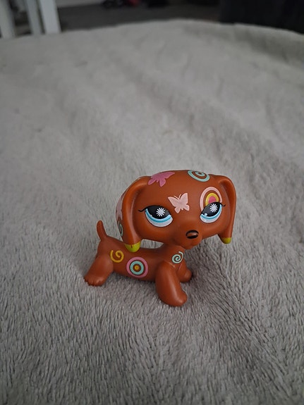 Littlest Pet Shop Mäyräkoira figuuri