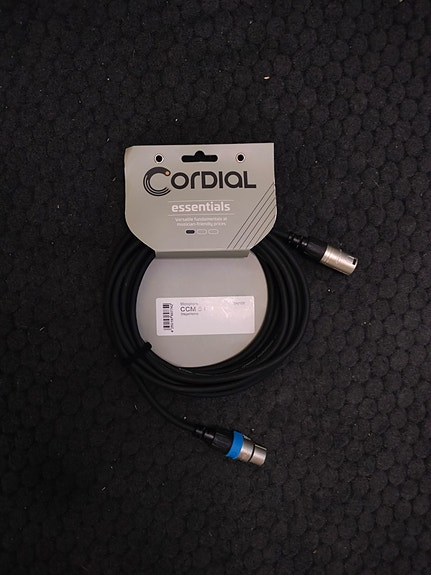 Cordial CCM 5 FM 5 m XLR-mikrofonikaapeli