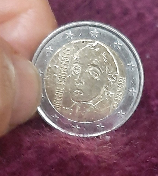 Kahden euron kolikoita teemalla. 6 e/kpl