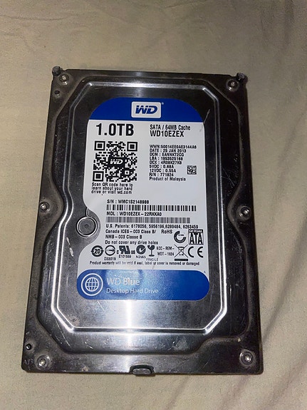 WD Blue 1TB 3,5" SATA kovalevy