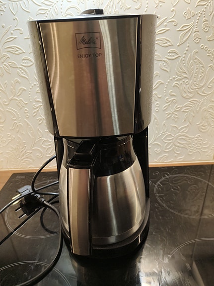 Melitta Enjoy Top kahvinkeitin termoskannulla