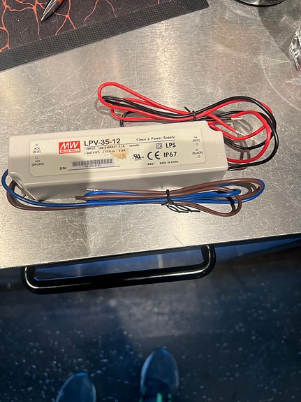 Mean Well LPV-35-12 virtalähde 12V 35W IP67