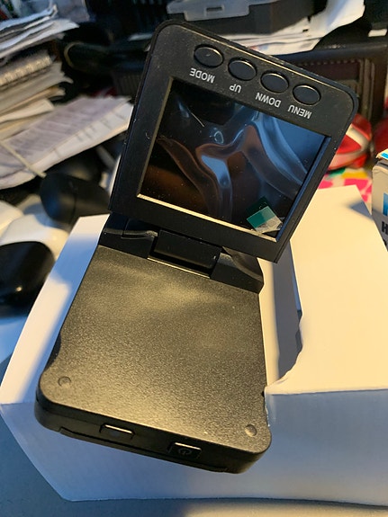 Kojelautalamera HD DVR autokamera 2,5" näyttö