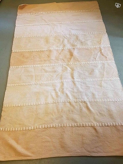 Räsymatto beige väri 125x215cm
