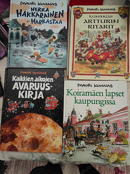 Mauri Kunnaksen kirjat