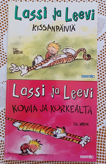 Lassi ja Leevi sarjakuva-albumit