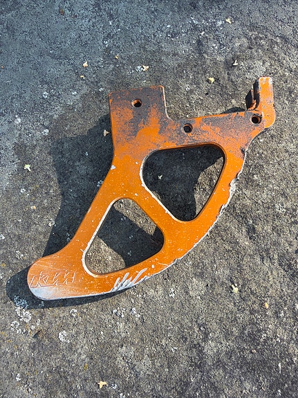 KTM 525 powerparts takajarrulevynsuoja